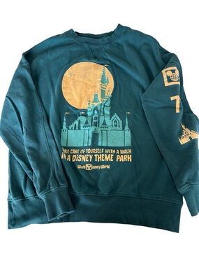 Disney Adult Sweatshirt - Walt Disney World Take Care Of Yourself SZ M